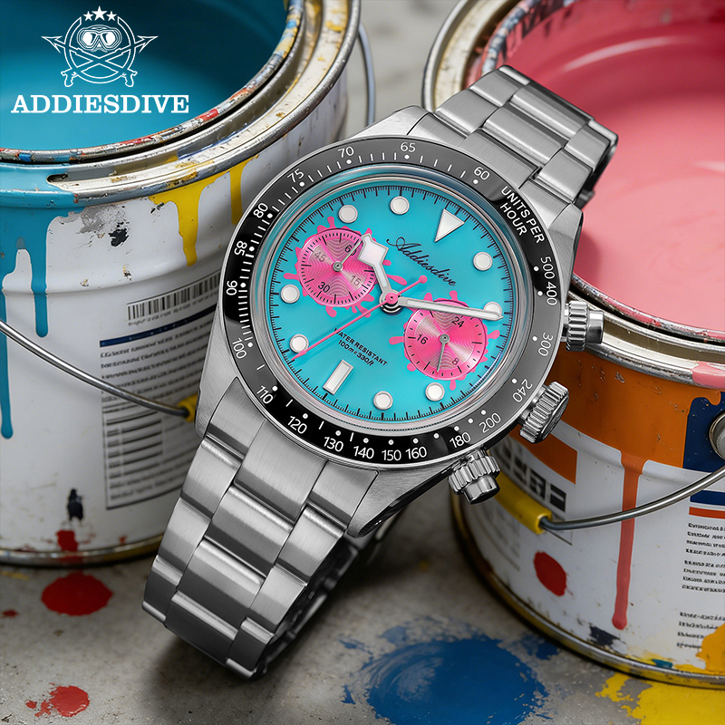 Zero Luxury Watch - ADDIESDIVE 2026 NEW Multifunctional Chronograph VK64