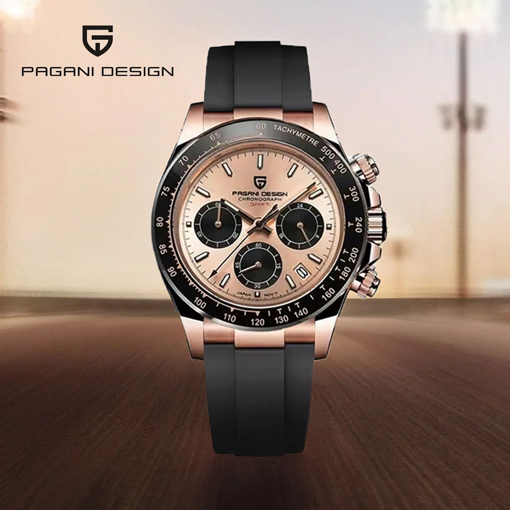 Luxury Quartz Watch Brands - VK63 Men Watch PAGANI DESIGN 40mm