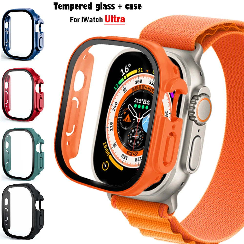 Luxury Watch Winder - Glass+case For Apple Watch Ultra 49mm