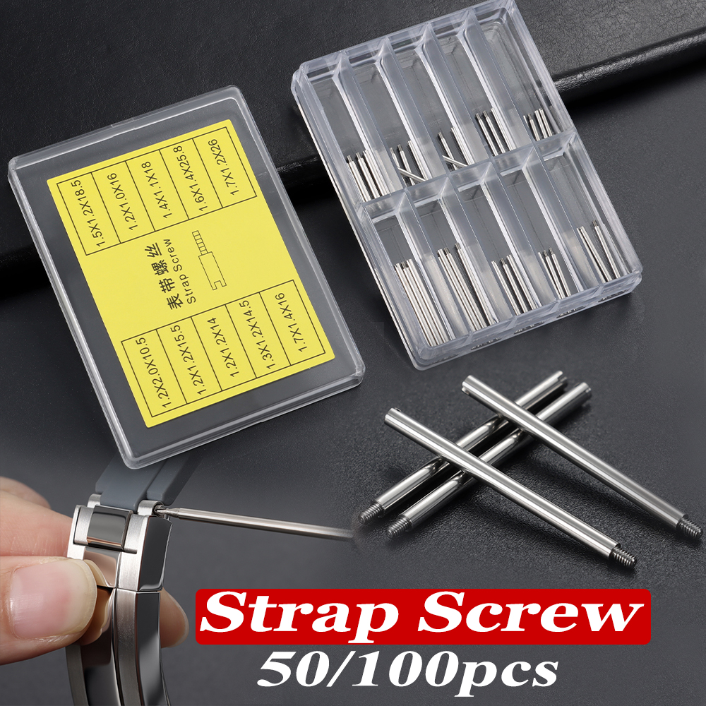 50pcs 100pcs Metal Screws Rod  - Luxury Watch Expensive avis et prix