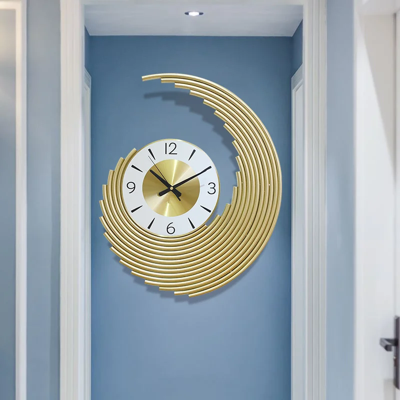 Light Luxury Metal Wall Clock  - Luxury Watch Europe avis et prix