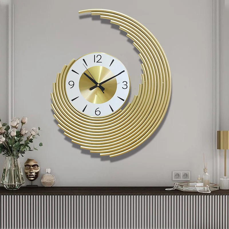 Light Luxury Metal Wall Clock  - Luxury Watch Europe avis et prix