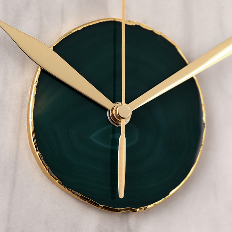Nordic Wall Clock Metal Agate  - Luxury Watch Europe avis et prix