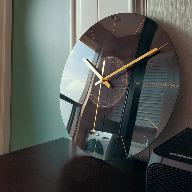 Luxury Silent Wall Clock Livin - Luxury Watch Europe avis et prix