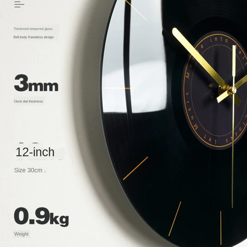 Luxury Silent Wall Clock Livin - Luxury Watch Europe avis et prix