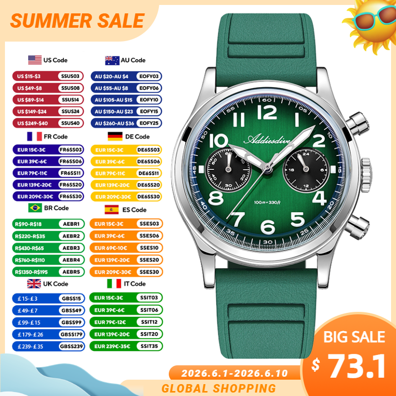 ADDIESDIVE Quartz Watches For  - Zero Luxury Watch avis et prix