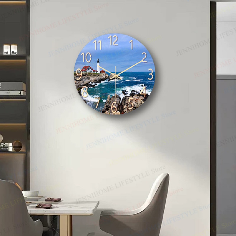 Beach Wall Clock Wall Art Cloc - Luxury Watch Europe avis et prix