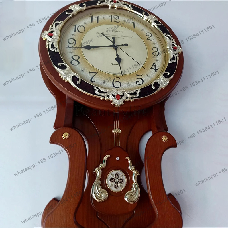 Wood Vintage Wall Clocks Silen - Luxury Watch Europe avis et prix