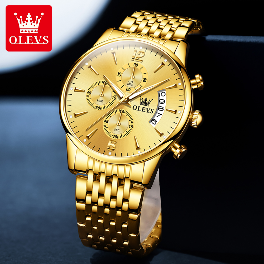 OLEVS luxury brand men's watch - Luxury Quartz Watch Brands avis et prix