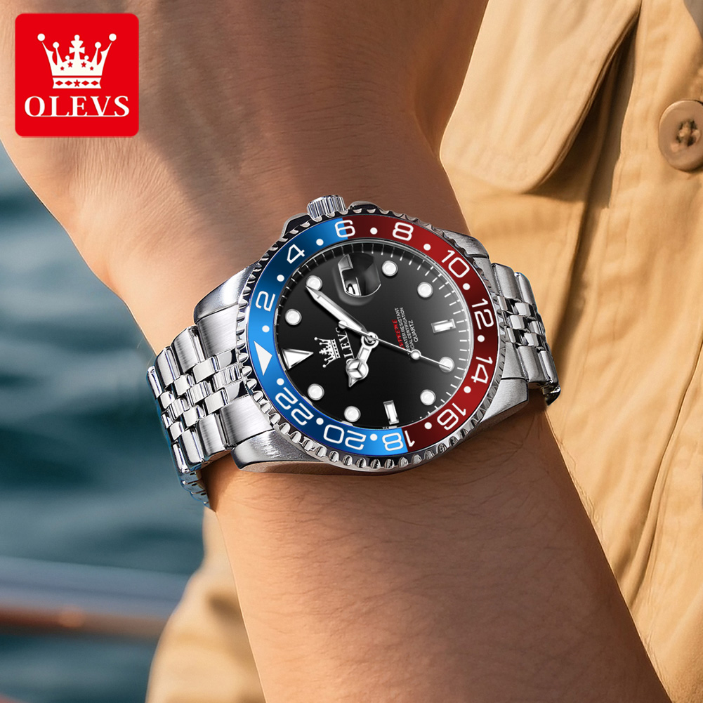 OLEVS 5657 Original Brand Men' - Luxury Watch Business avis et prix