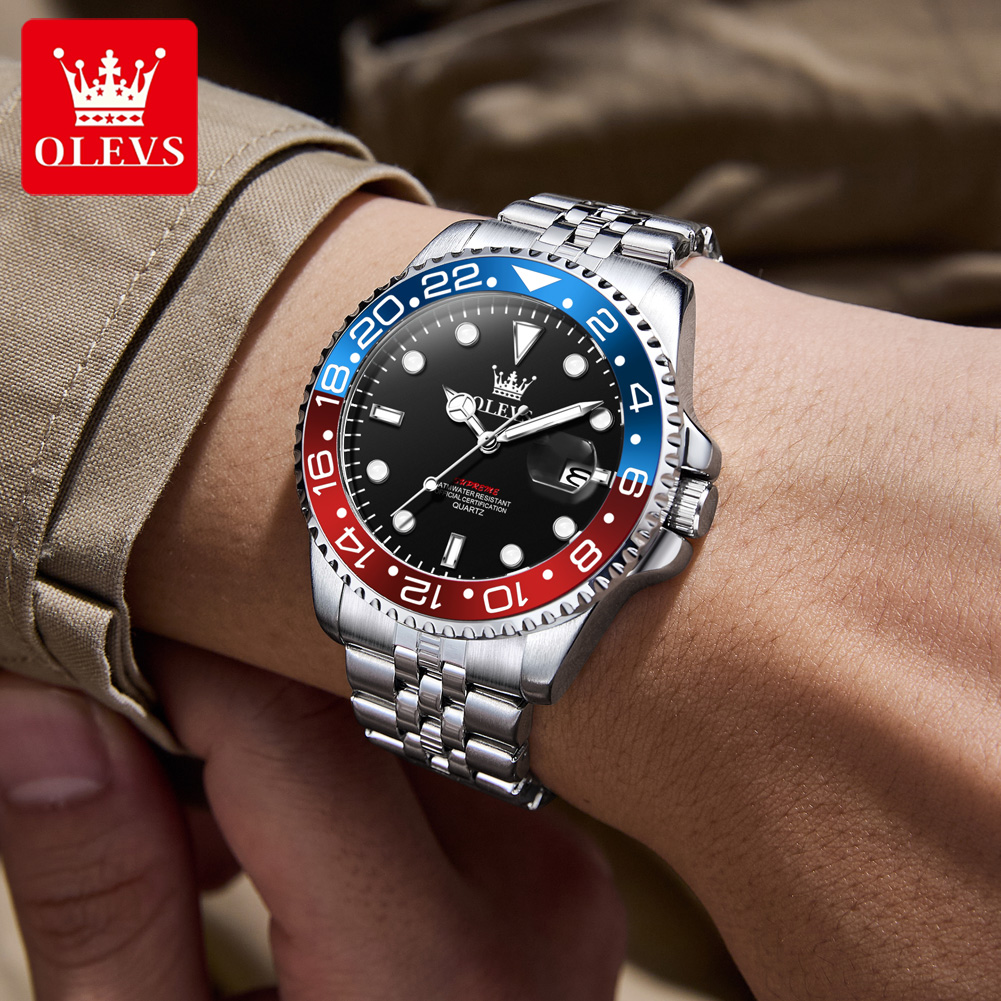 OLEVS 5657 Original Brand Men' - Luxury Watch Business avis et prix