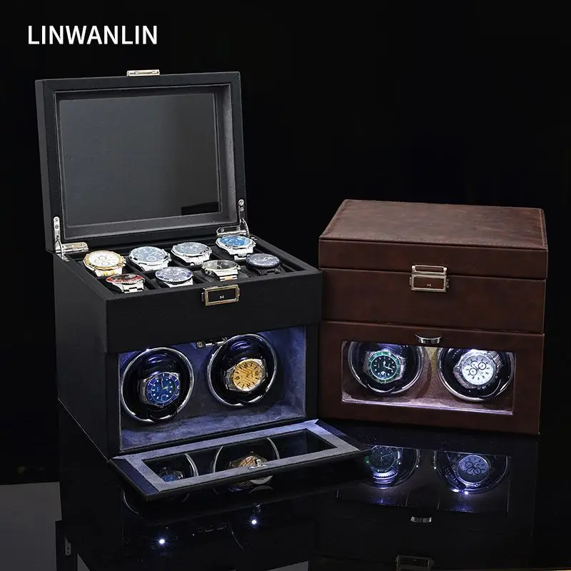 Mechanical Watch Winder Box Si - Zero Luxury Watch avis et prix