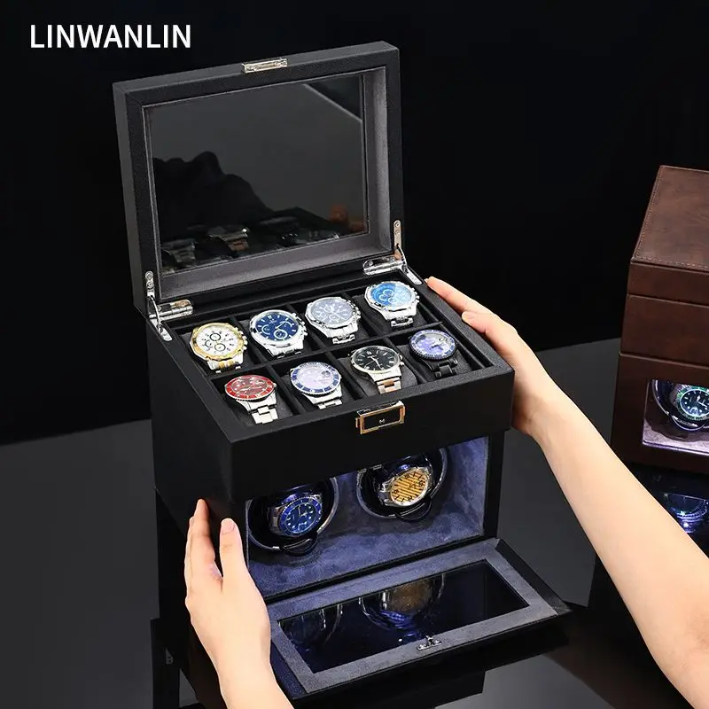 Mechanical Watch Winder Box Si - Zero Luxury Watch avis et prix
