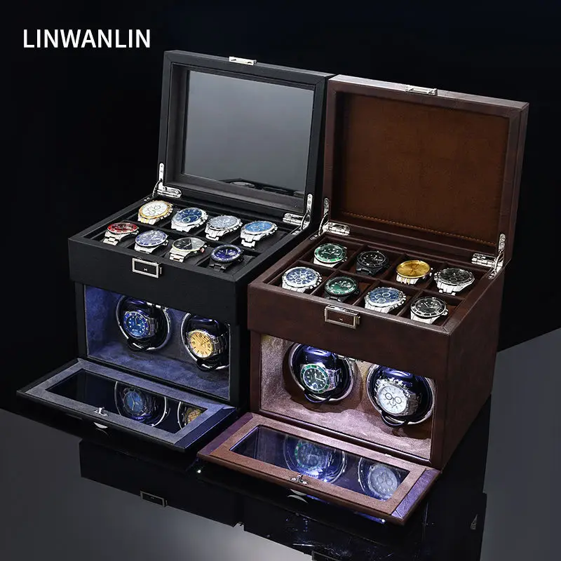 Mechanical Watch Winder Box Si - Zero Luxury Watch avis et prix