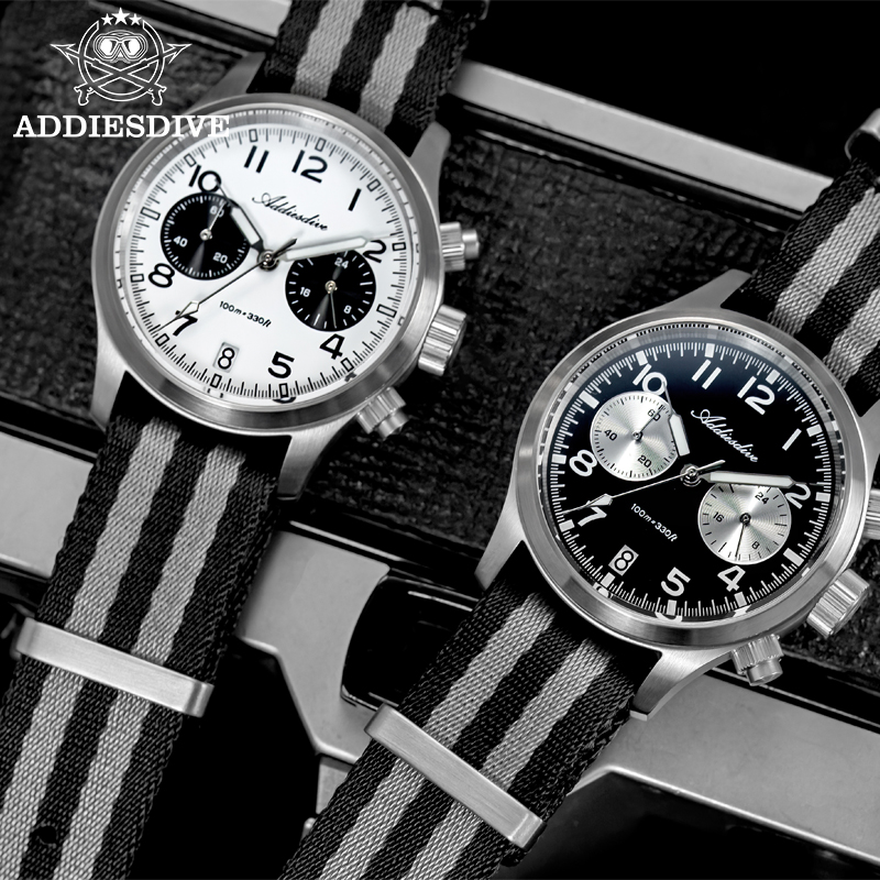 ADDIESDIVE Man Watch VK64 Quar - Zero Luxury Watch avis et prix