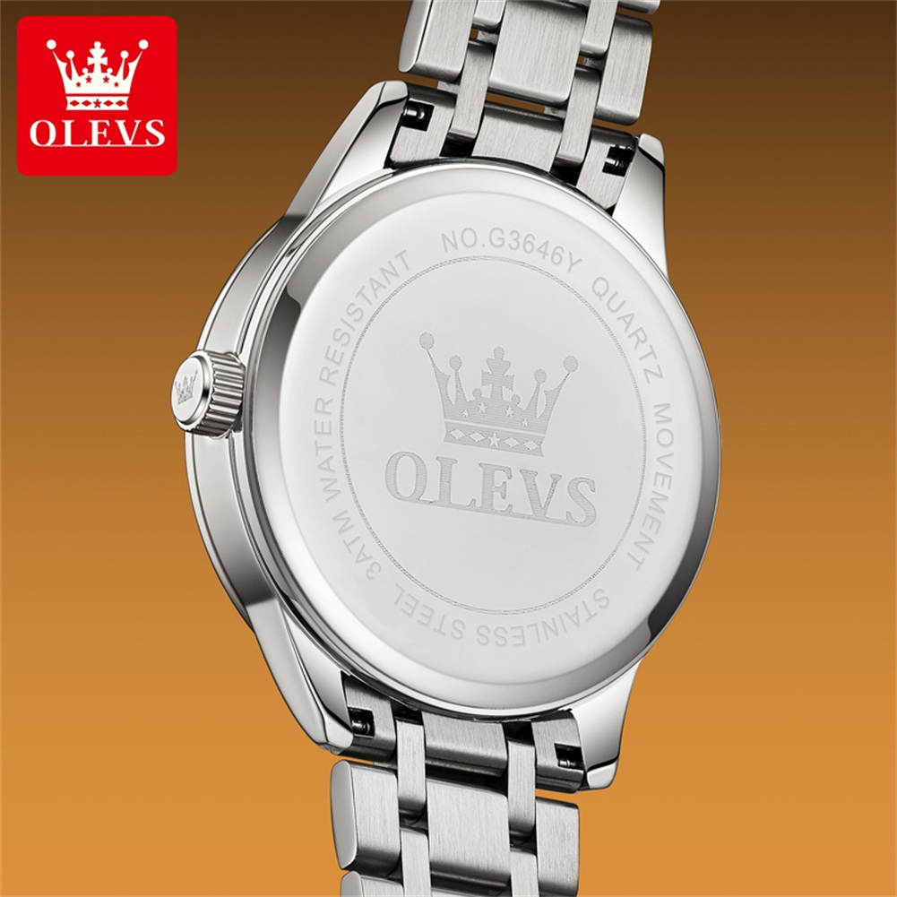 OLEVS Moon Phase men's watches - Luxury Quartz Watch Brands avis et prix