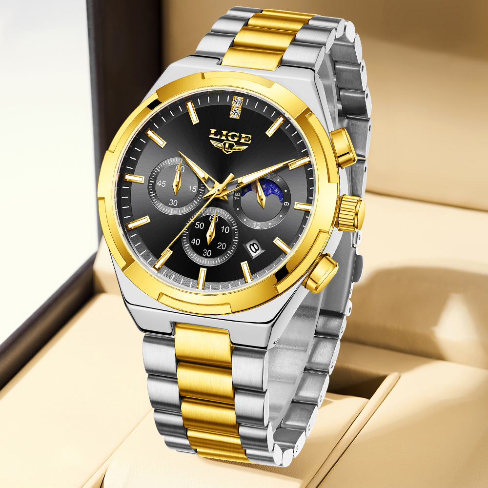 LIGE Classic Business Man Watc - Luxury Watch Business avis et prix