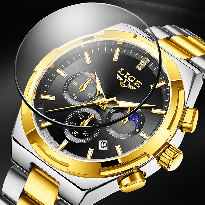 LIGE Classic Business Man Watc - Luxury Watch Business avis et prix