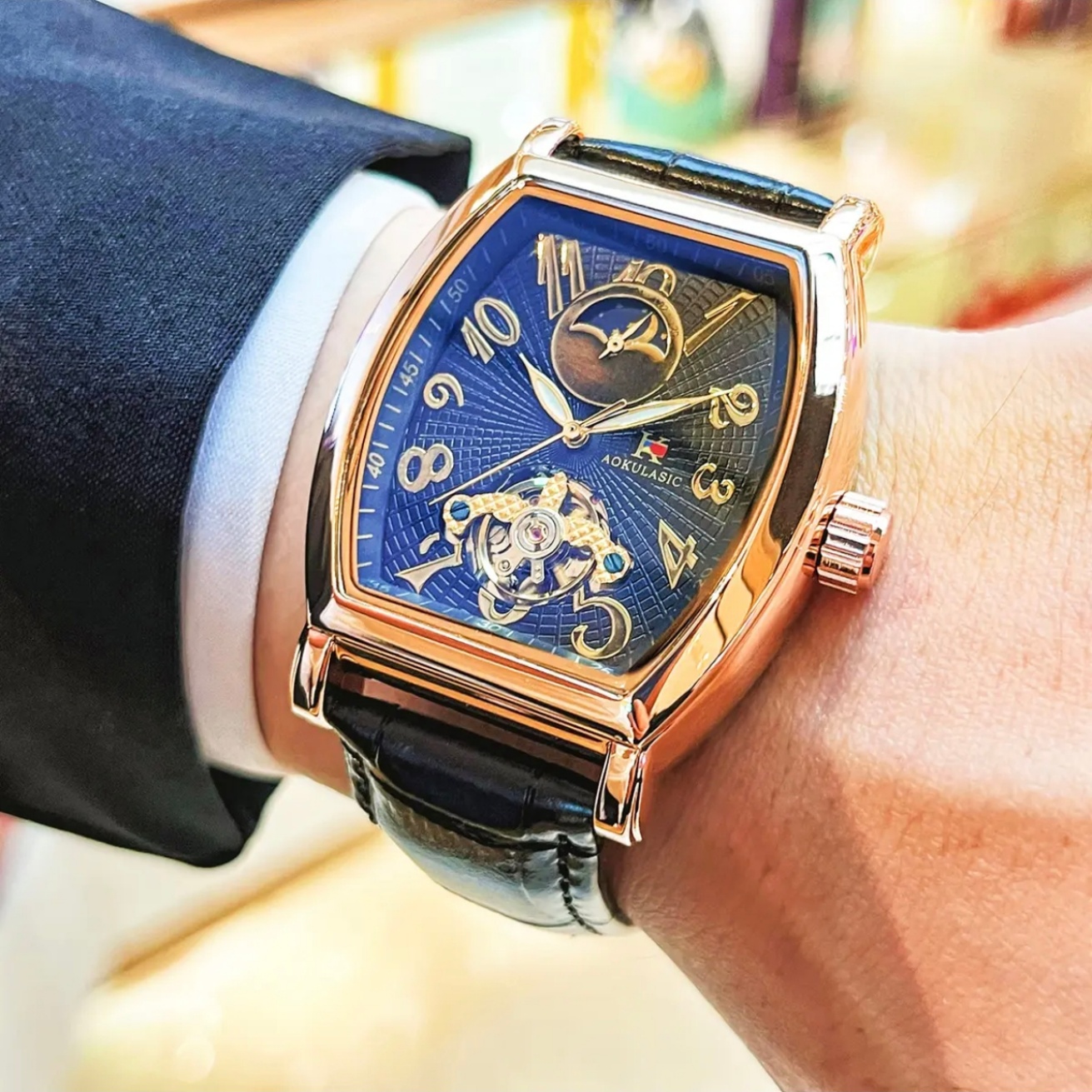 Luxury Business Barrel-Shaped  - Luxury Watch Europe avis et prix