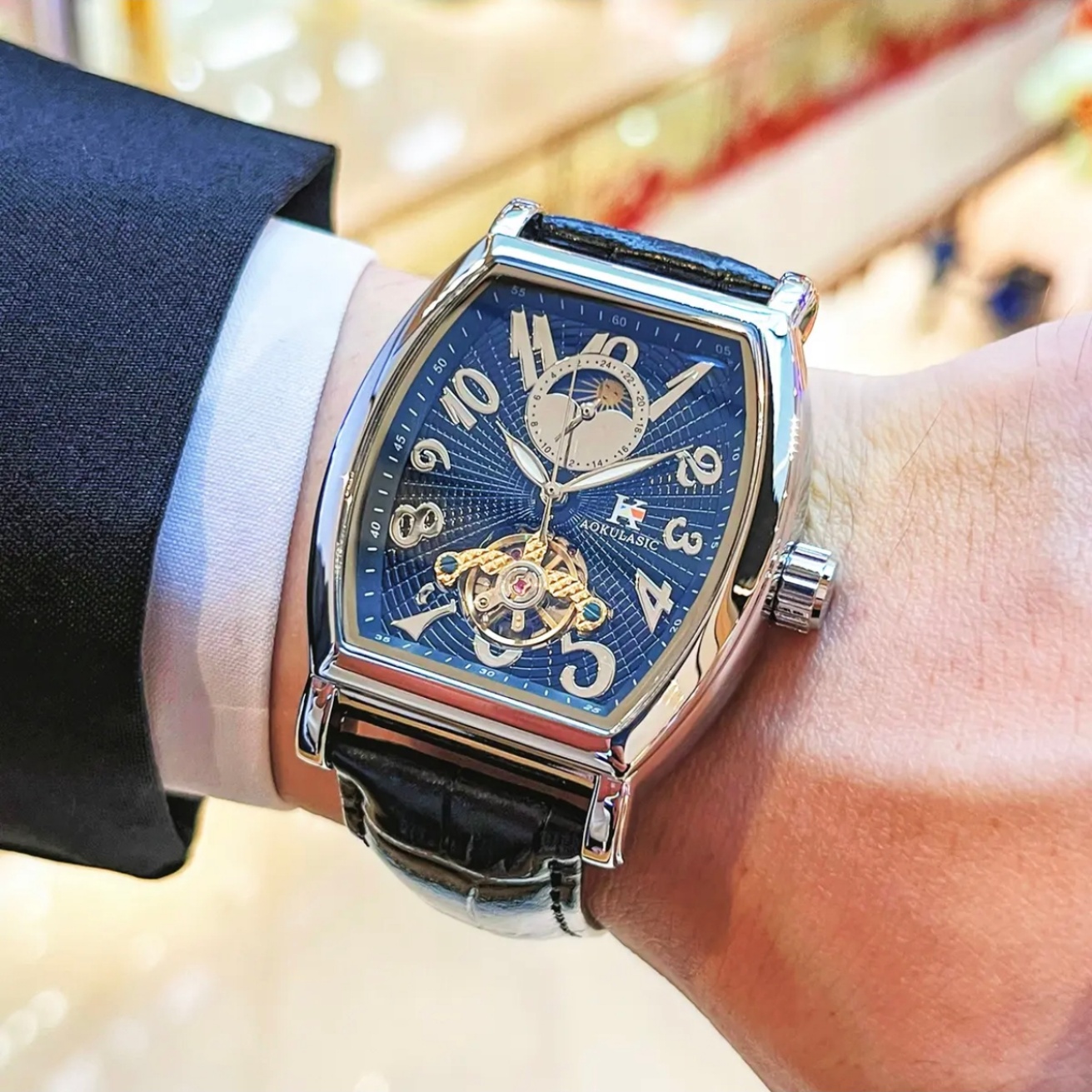 Luxury Business Barrel-Shaped  - Luxury Watch Europe avis et prix