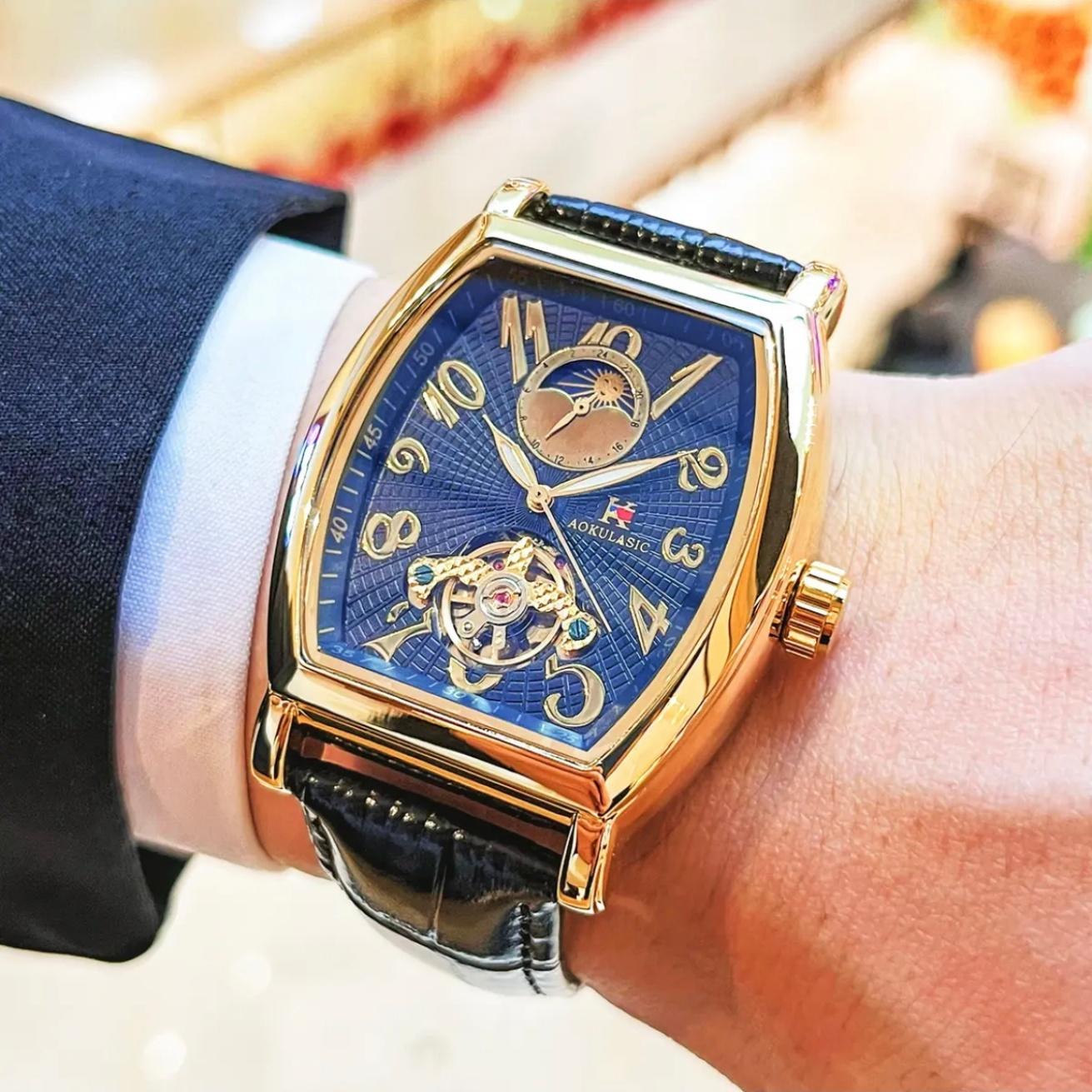 Luxury Business Barrel-Shaped  - Luxury Watch Europe avis et prix