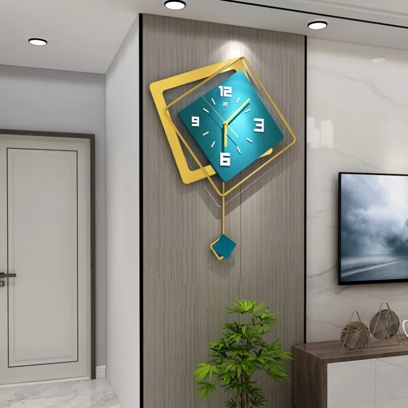 Swing Wall Clock Light Luxury  - Luxury Watch Europe avis et prix