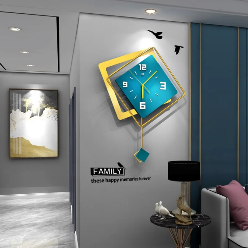 Swing Wall Clock Light Luxury  - Luxury Watch Europe avis et prix