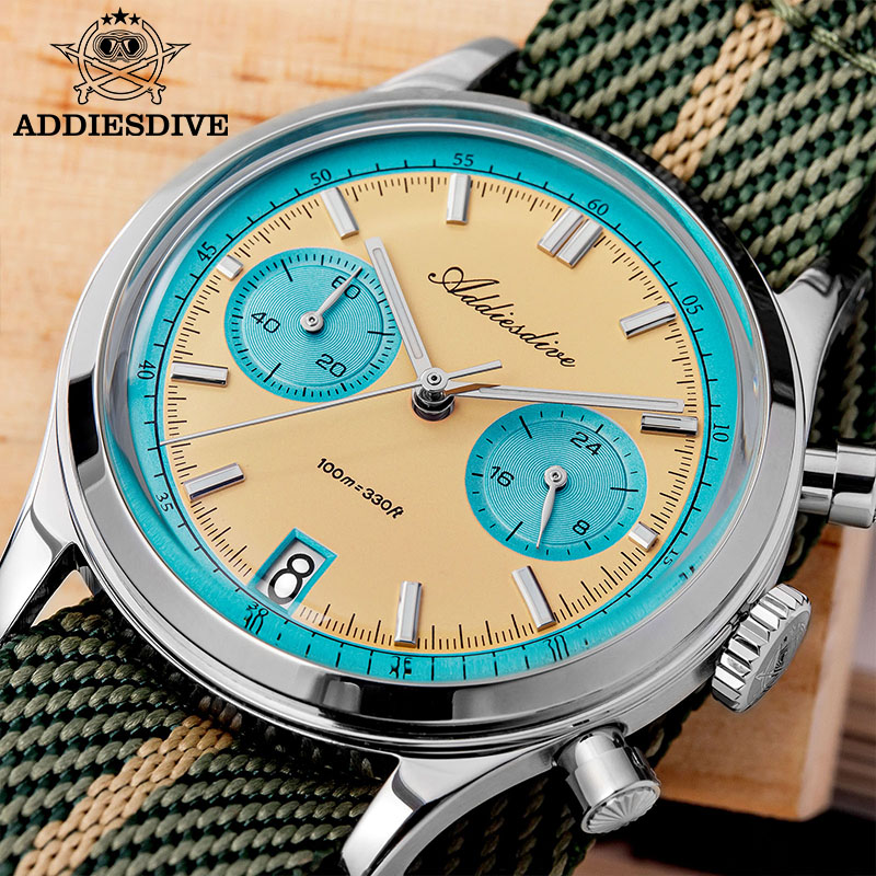 ADDIESDIVE Luxury Quartz Chron - Zero Luxury Watch avis et prix