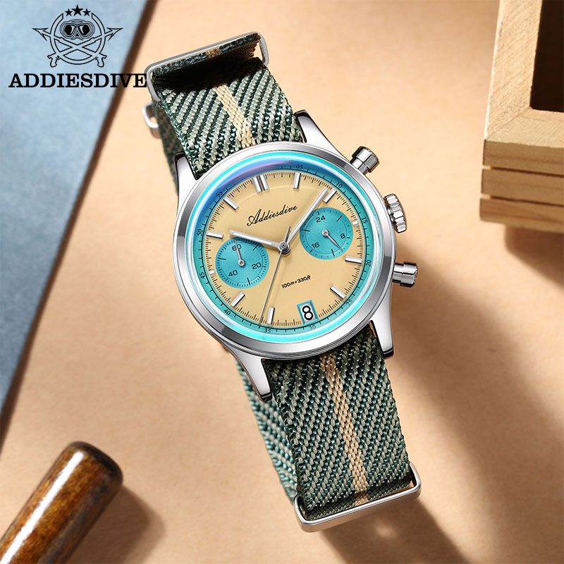 ADDIESDIVE Luxury Quartz Chron - Zero Luxury Watch avis et prix