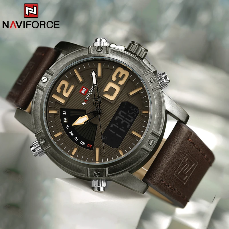 NAVIFORCE Top Brand Men Watch  - Luxury Watch Winder avis et prix