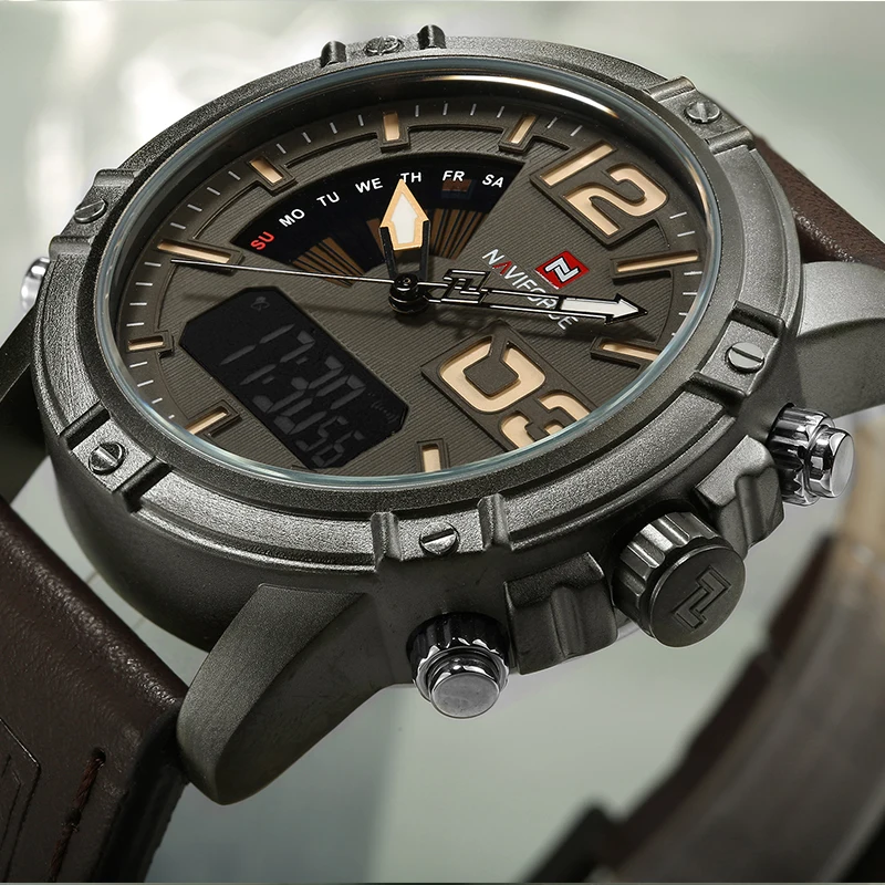 NAVIFORCE Top Brand Men Watch  - Luxury Watch Winder avis et prix