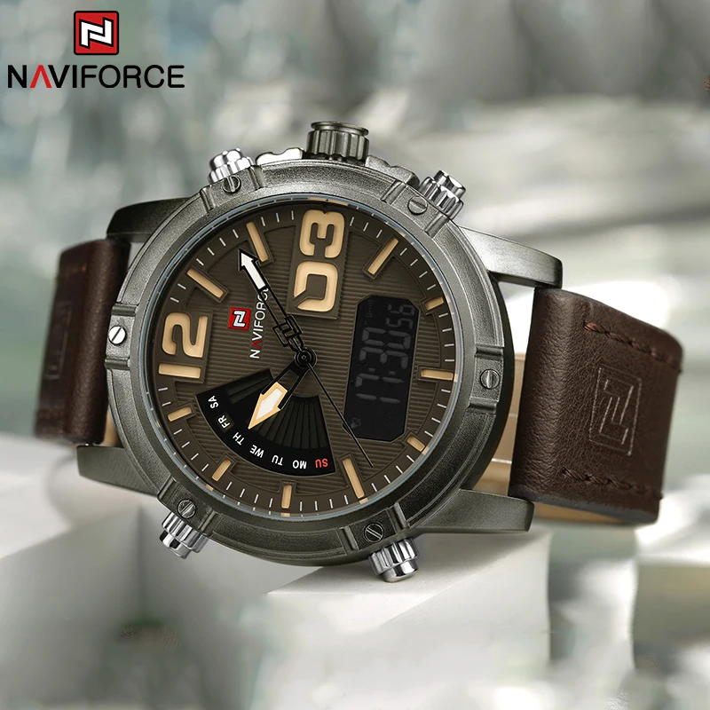 NAVIFORCE Top Brand Men Watch  - Luxury Watch Winder avis et prix