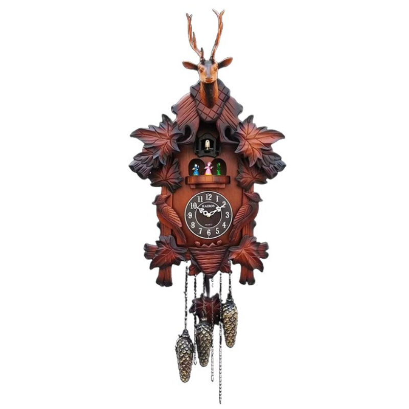 Cuckoo Wall Clock Solid Wood C - Luxury Watch Europe avis et prix