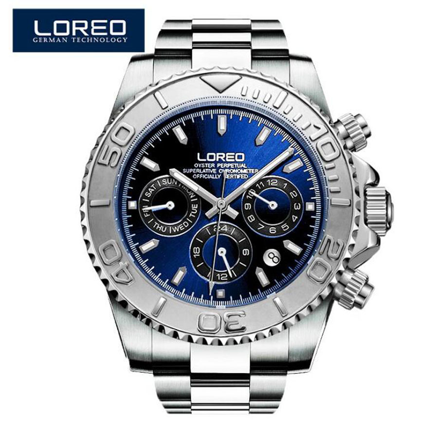 Waterproof 200m  LOREO Top Bra - Luxury Watch Winder avis et prix