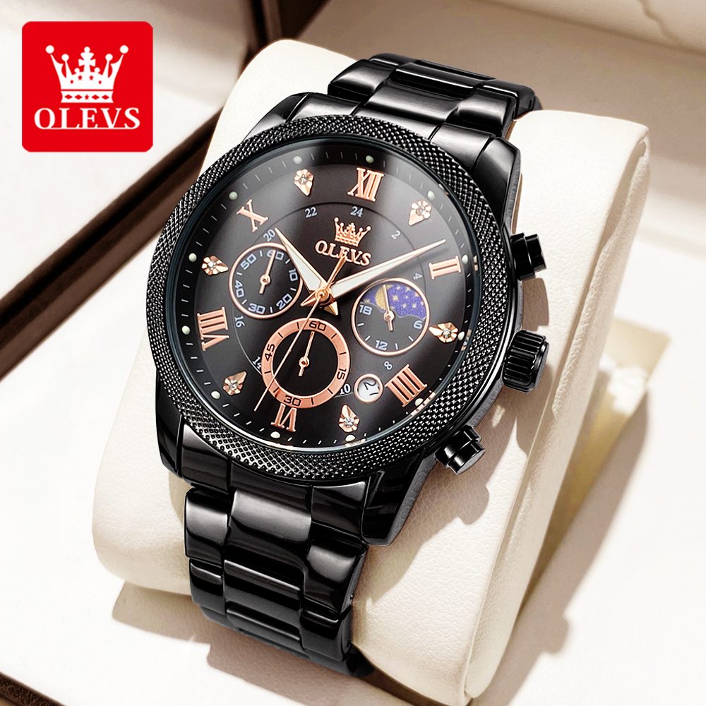 OLEVS Original Fashion Men's W - Luxury Quartz Watch Brands avis et prix