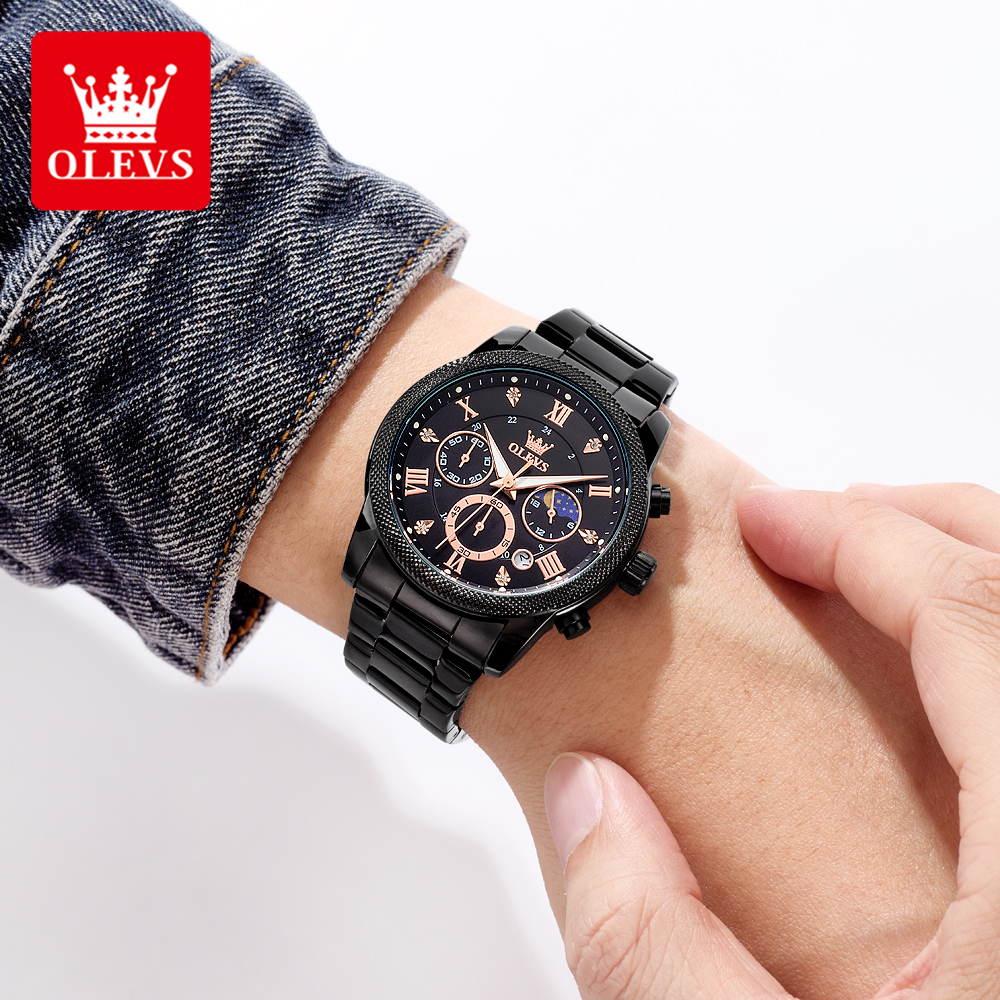OLEVS Original Fashion Men's W - Luxury Quartz Watch Brands avis et prix