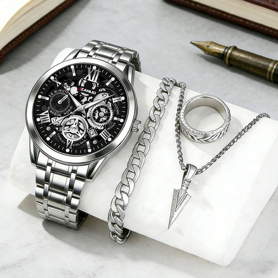 Business luxury men's steel ba - Luxury Watch Winder avis et prix