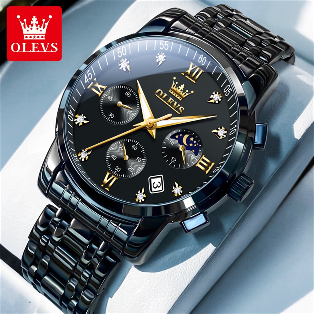 OLEVS Popular men's watches st - Luxury Quartz Watch Brands avis et prix