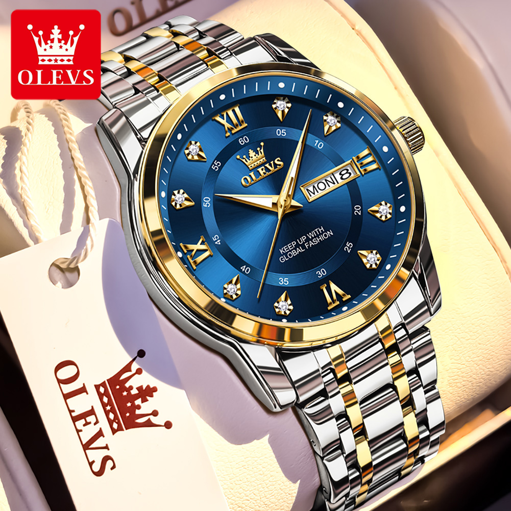 OLEVS Brand Fashion men's watc - Luxury Watch Business avis et prix