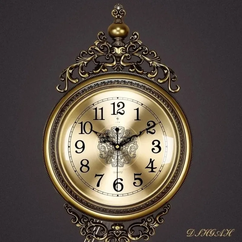 Large Luxury Gold Wall Clock L - Luxury Watch Europe avis et prix