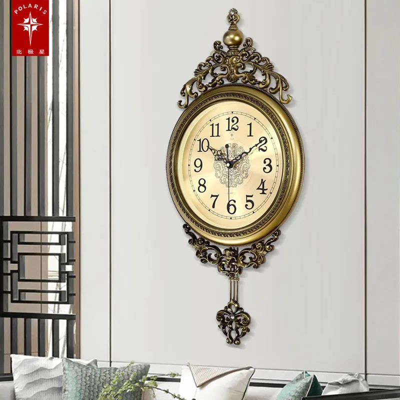 Large Luxury Gold Wall Clock L - Luxury Watch Europe avis et prix