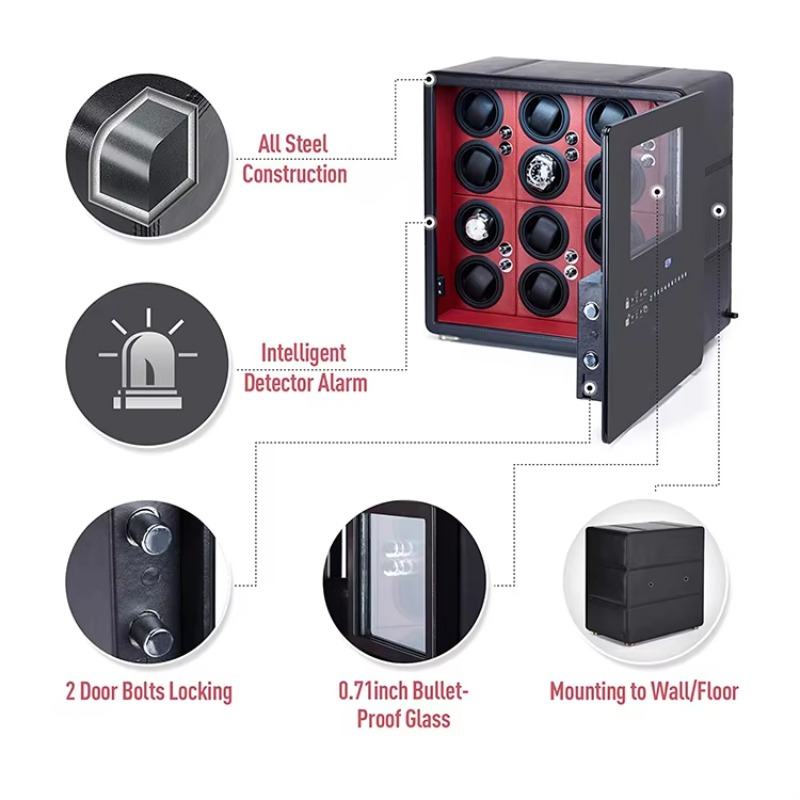 Luxury 12 Automatic Rotors and - Luxury Watch Winder avis et prix