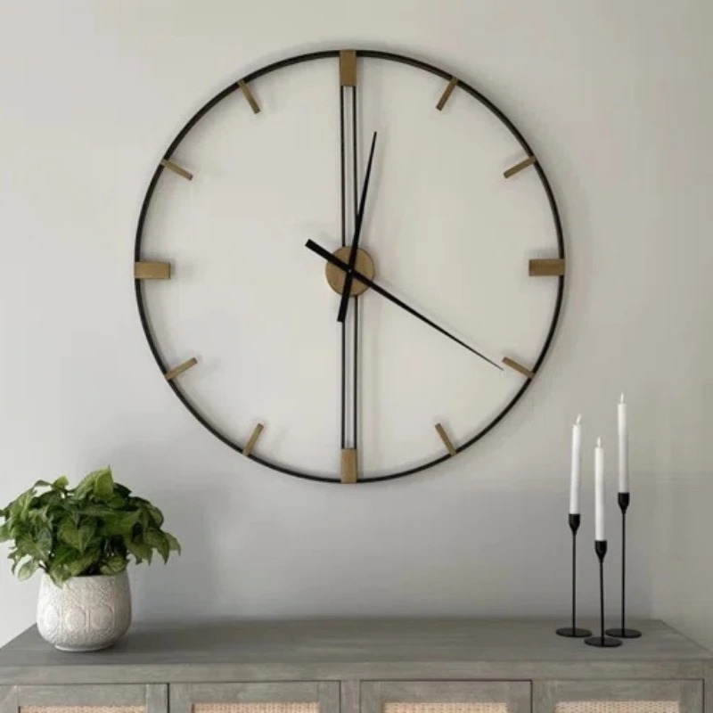 Large Luxury Silent Wall Clock - Luxury Watch Europe avis et prix