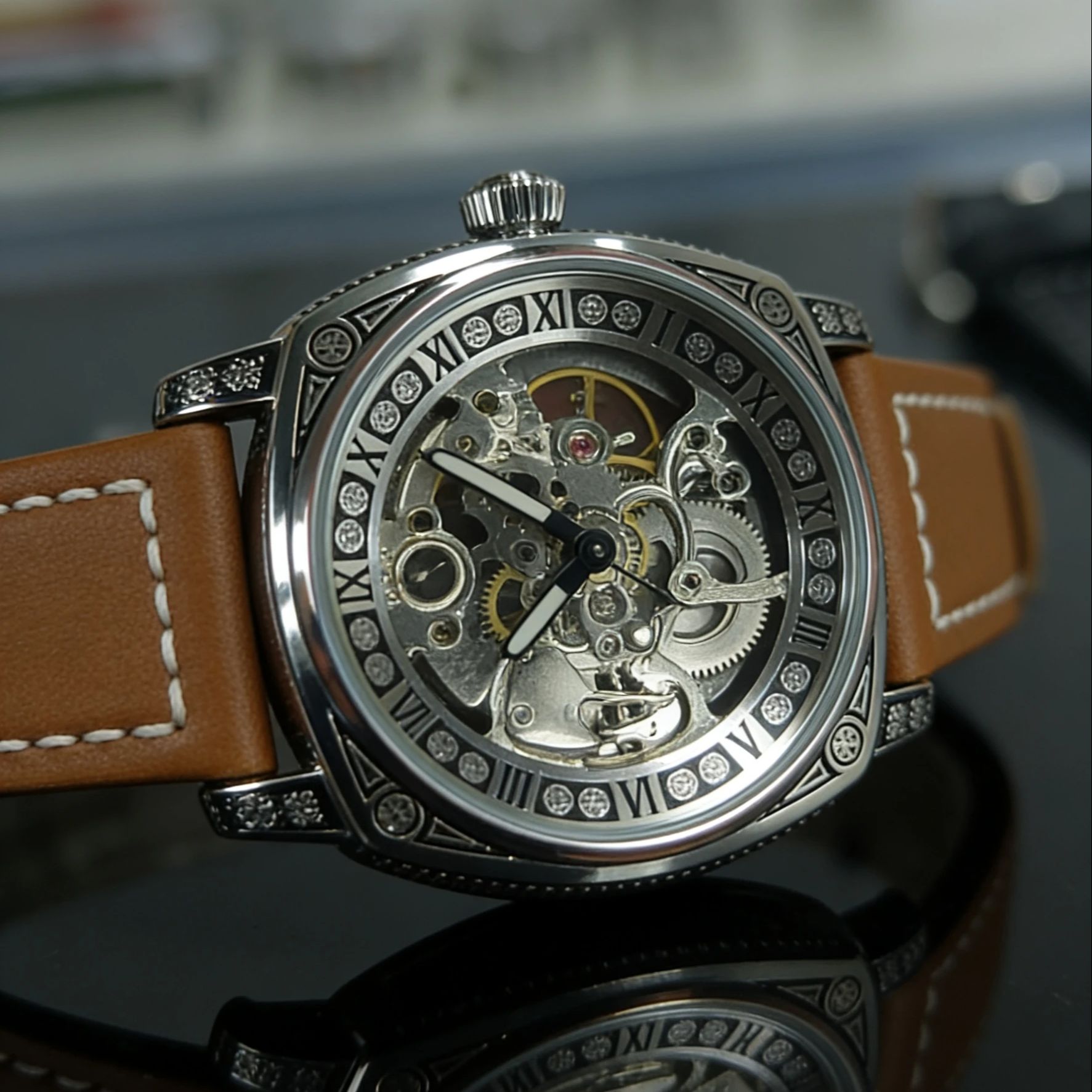 Vintage Skeleton Mechanical Wr - Luxury Watch It avis et prix