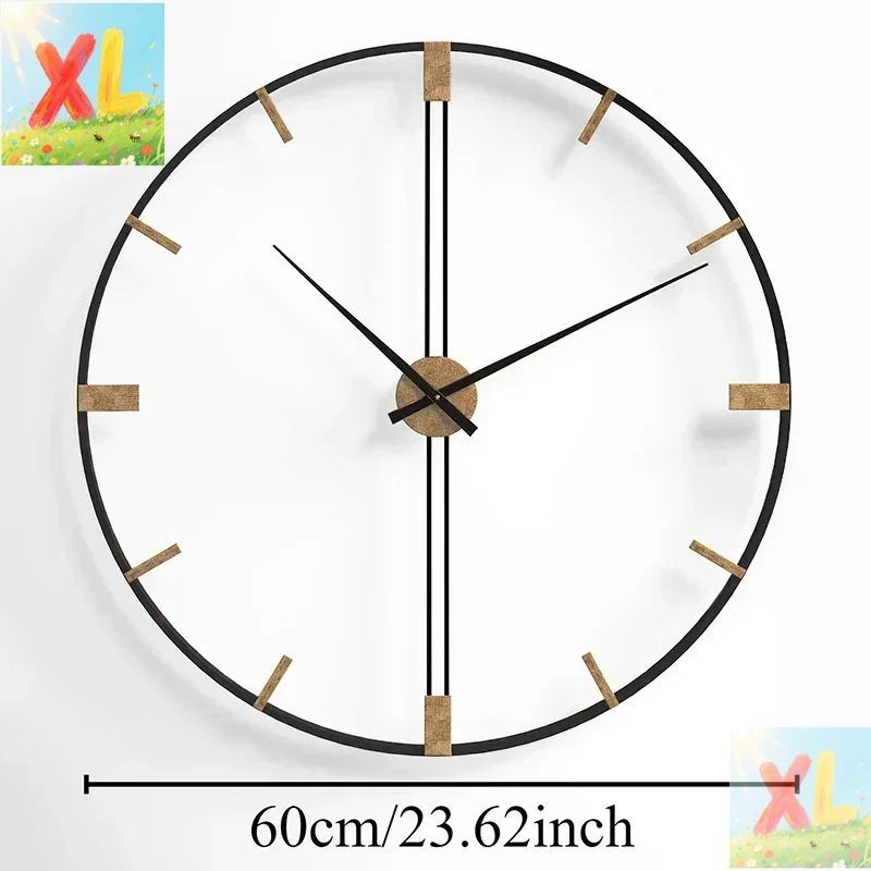 Nordic Wall Clocks Metal Wall  - Luxury Watch Europe avis et prix