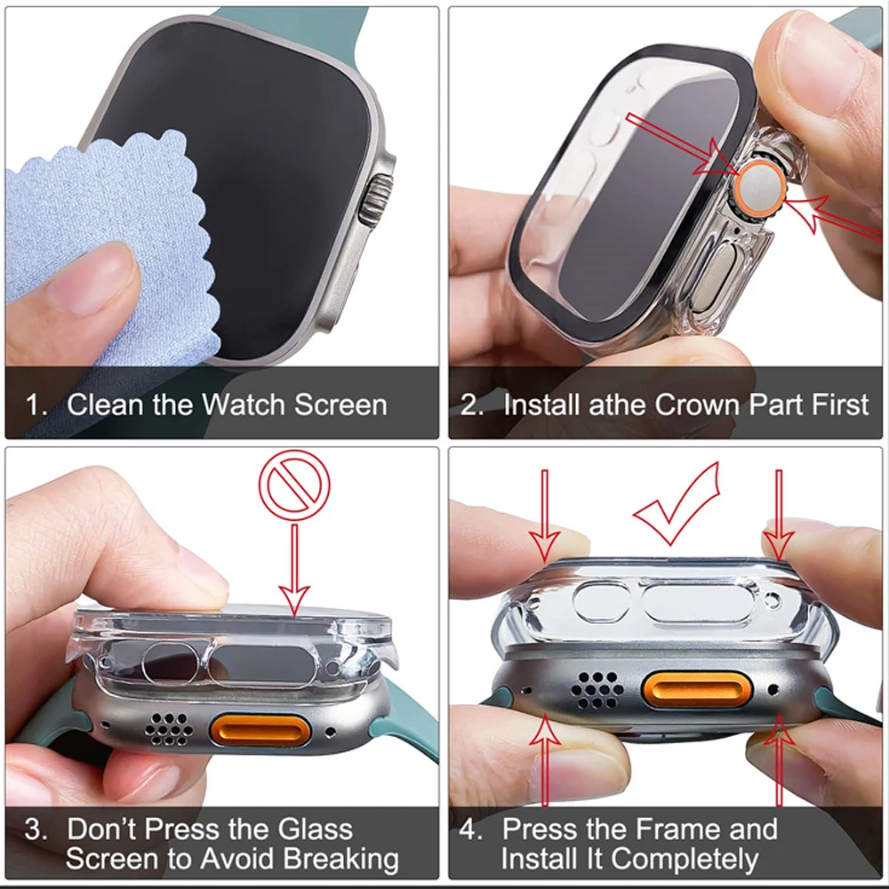 Glass+case For Apple Watch Ult - Luxury Watch Winder avis et prix